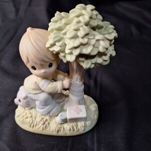 Precious Moments 531073 Moneys Not The Only Green Thing Worth Saving 1994 Figure